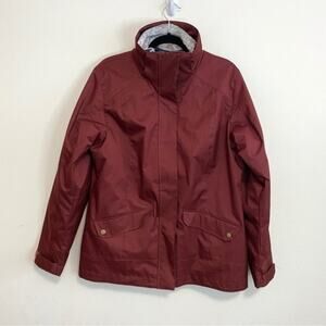 Columbia Women's Street To Street Interchangeable Jacket Coat 3 in 1 Red Size L